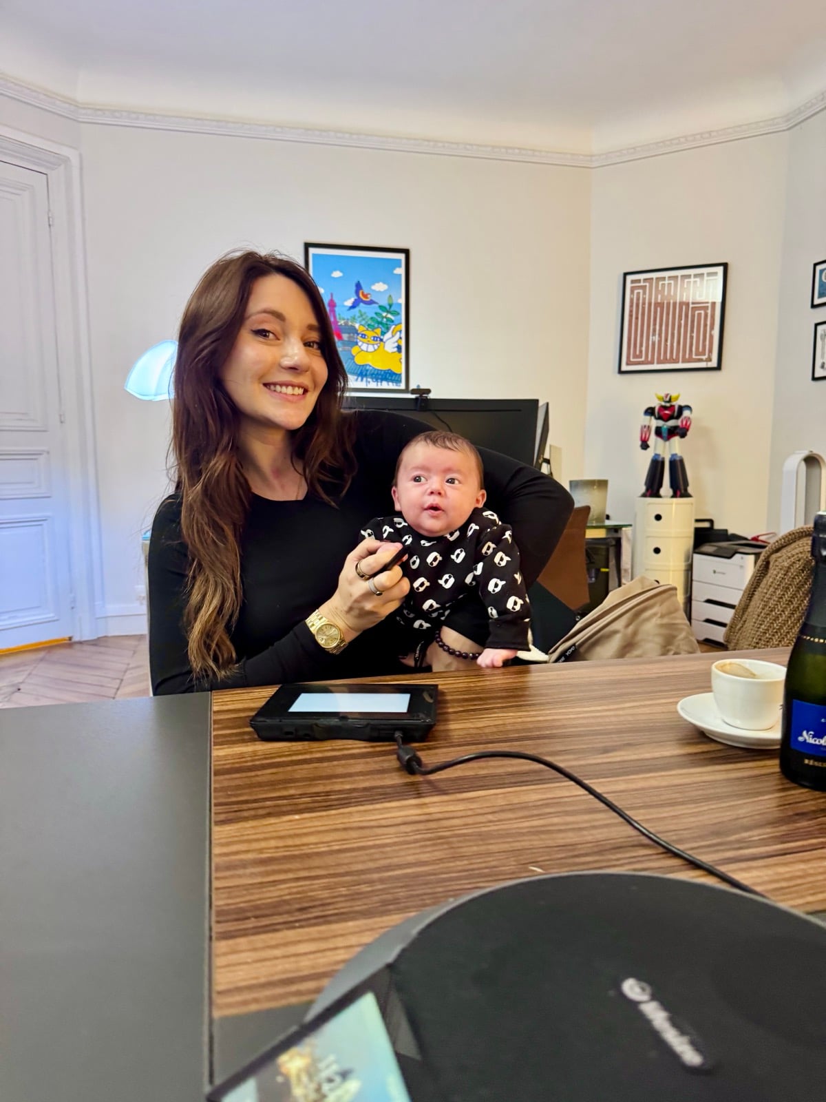 Emeline aujourd'hui, maternité et entrepreneuriat qui avancent ensemble