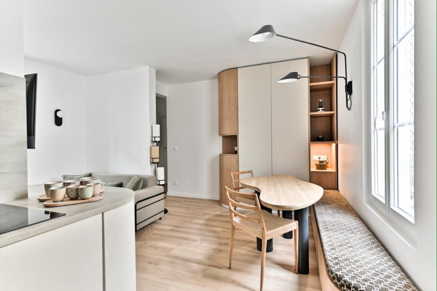 Bien rénové par Dorothée · son studio, Paris, élève d'Emeline Siron
